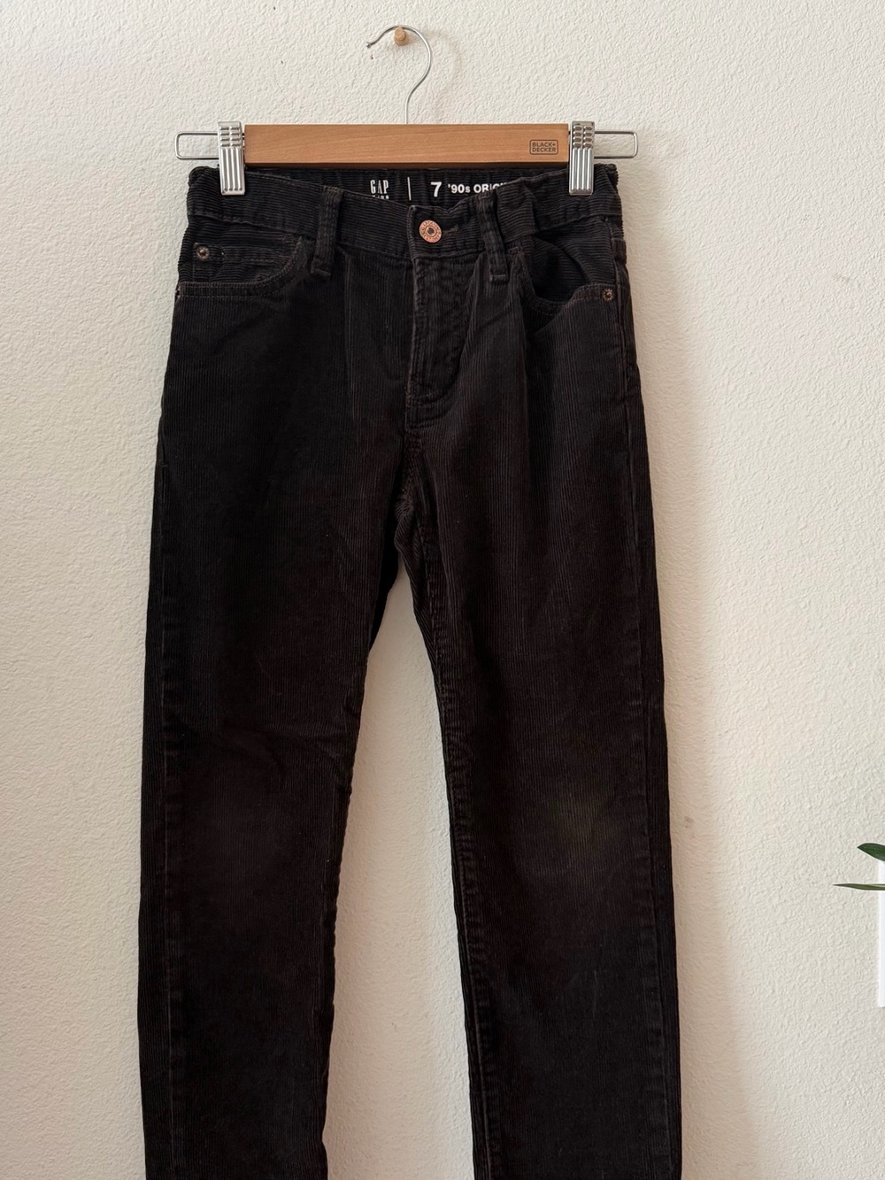 GAP Black Corduroy Kids Pants
